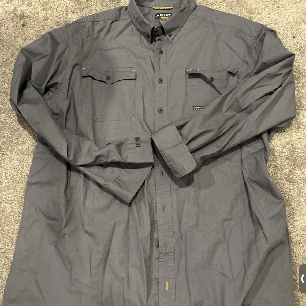 Ariat Charcoal Long Sleeve Shirt